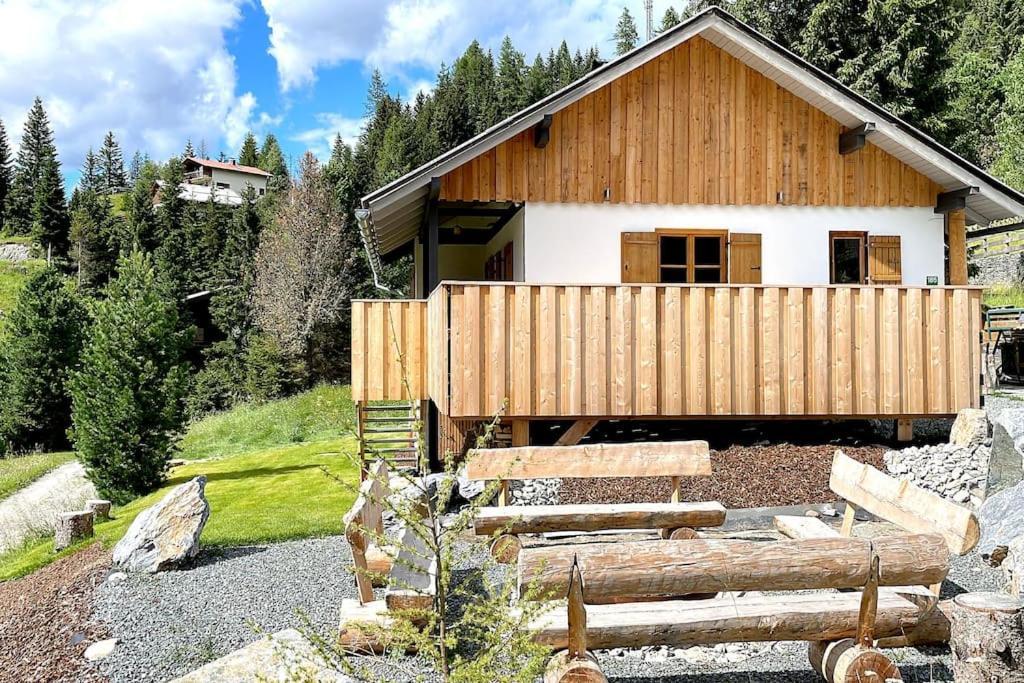 Almhuette Sunset - Flattnitz 1510M Villa Exterior photo